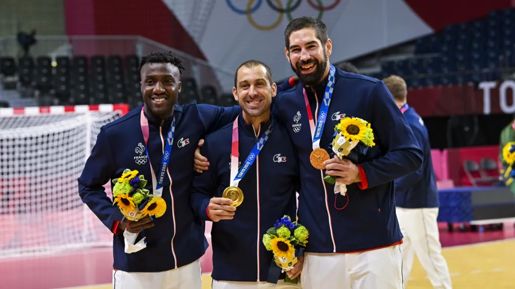 Luc Abalo, Michael Guigou a Nikola Karabatic