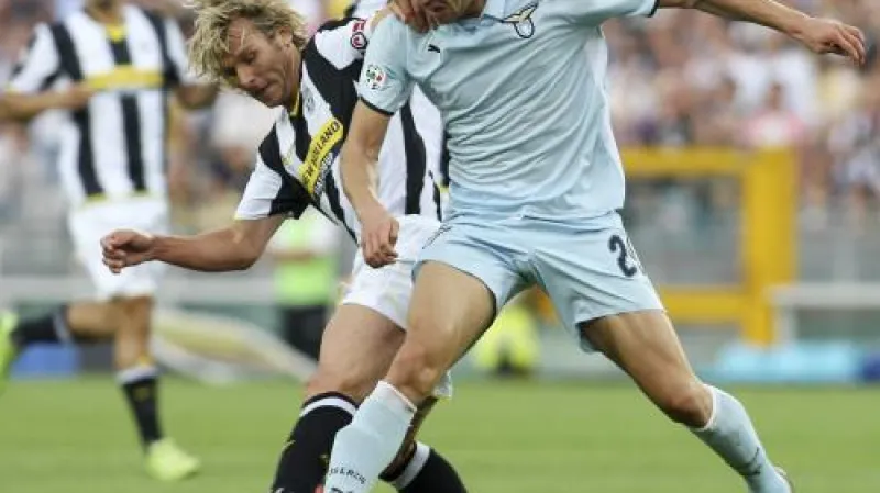 Pavel Nedvěd v posledním utkání