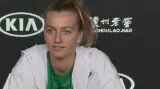 Kvitová prohrála s Anisimovovou jen tři hry a v Melbourne postoupila do čtvrtfinále