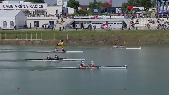 Finále B dvojskifů s Jakubem Podrazilem a Janem Cincibuchem