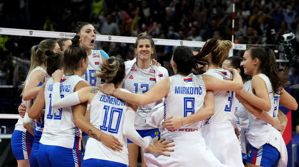 Radost srbských volejbalistek