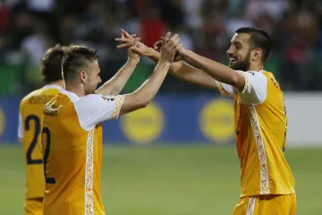 Radost moldavských fotbalistů