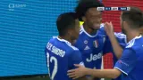 Gól v utkání Lyon - Juventus: 0:1 Cuadrado (76. min.)
