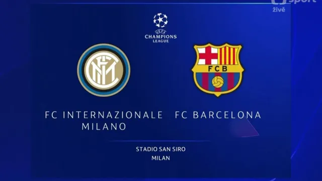 Sestřih utkání Inter Milán - Barcelona
