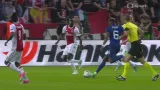 Gól v utkání Ajax - Man. United: Pogba - 0:1 (18. min.)