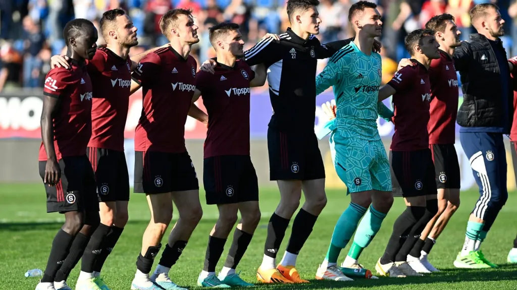 Hráči Sparty se loučí s fanoušky