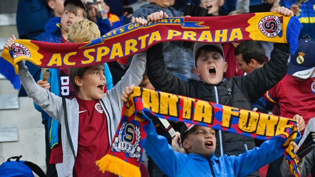 Sparťanští dětští fandové