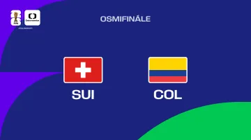 Záznam utkání Švýcarsko – Kolumbie