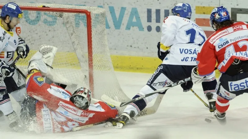 Utkání Vítkovice - Pardubice