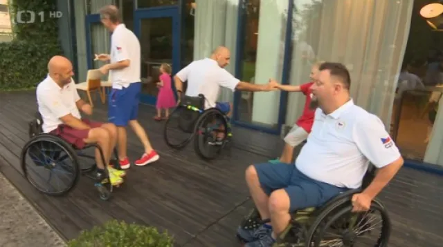Reprezentanti se chystají na paralympijské hry