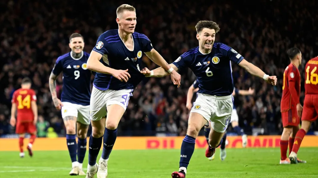 Radost skotských fotbalistů