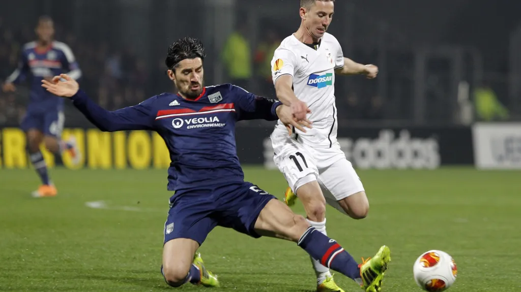 Utkání Lyon - Plzeň