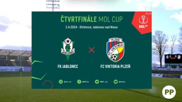 Sestřih čtvrtfinále poháru Jablonec – Plzeň s ohlasy