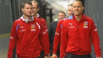 Reprezentanti před odjezdem do Olomouce