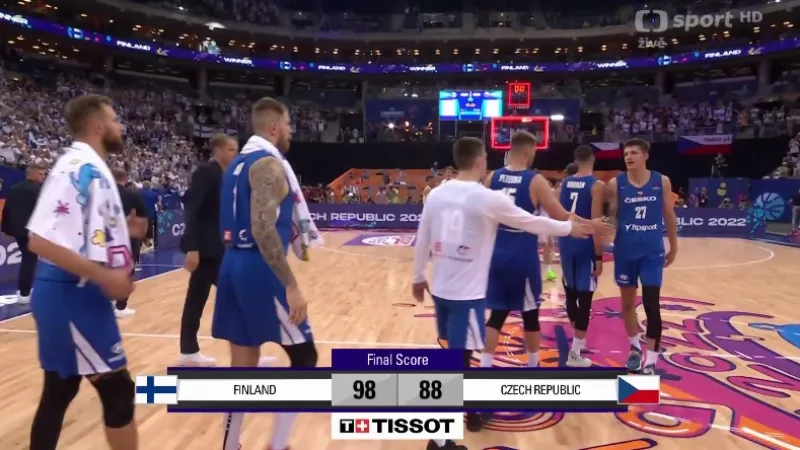 Sestřih utkání Finsko - Česko