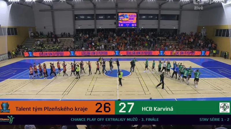 Infarktový závěr a ohlasy 3. finále Plzeň – Karviná
