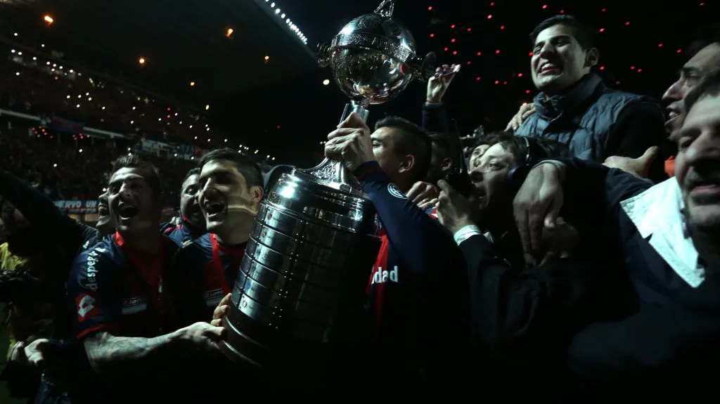 San Lorenzo slaví vítězství v Copa Libertadores