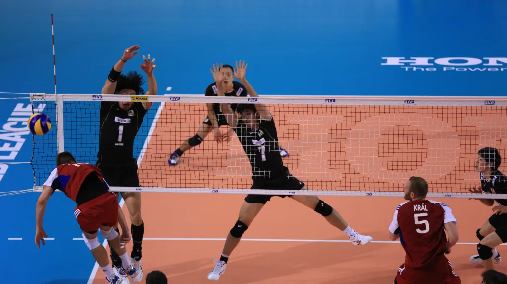 Utkání Česko - Japonsko