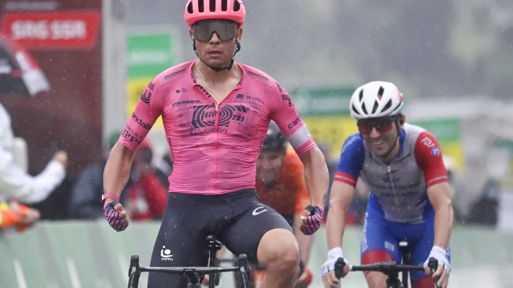 Závěr 4. etapy Tour de Suisse