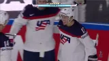 Gól v utkání Slovensko - USA: Gaudreau - 0:2 (26. min.)