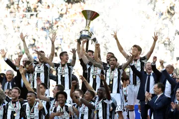 Juventus slaví titul v Serii A