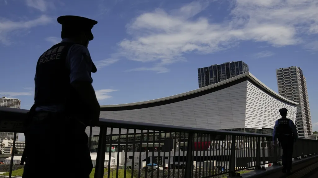 Policie na olympijských hrách v Tokiu