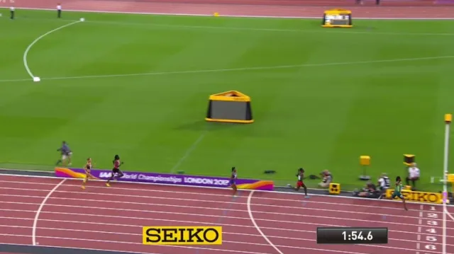 Finále žen v běhu na 800 metrů