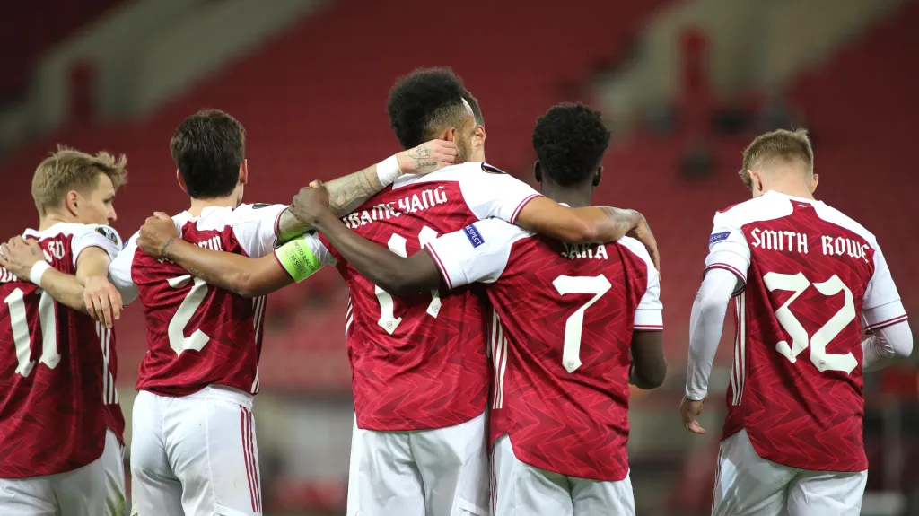 Radost hráčů Arsenalu