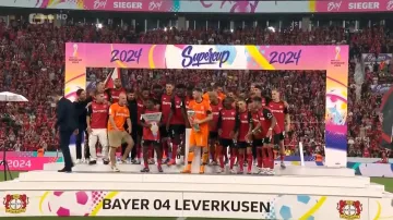 Patrik Schick s Leverkusenem vyhráli německý Superpohár