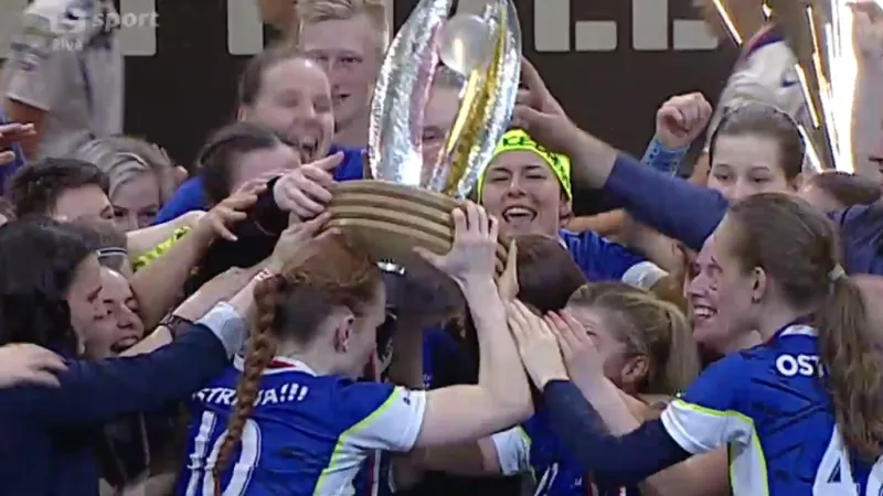 Sestřih a ohlasy superfinále florbalistek Vítkovice - Chodov