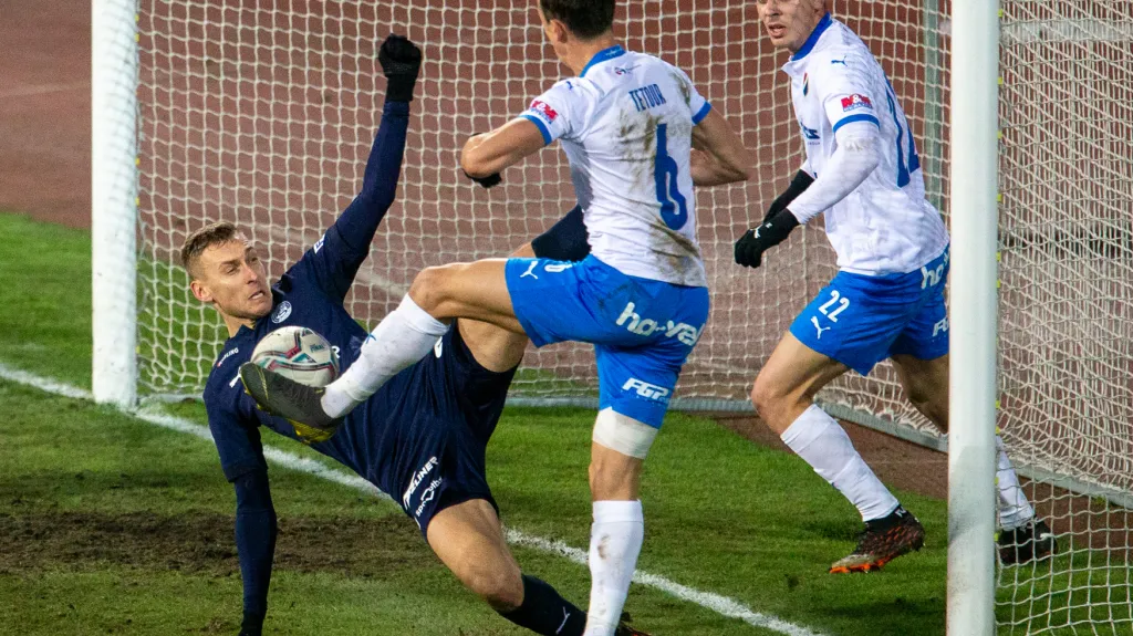 Utkání Baník Ostrava - Slovácko