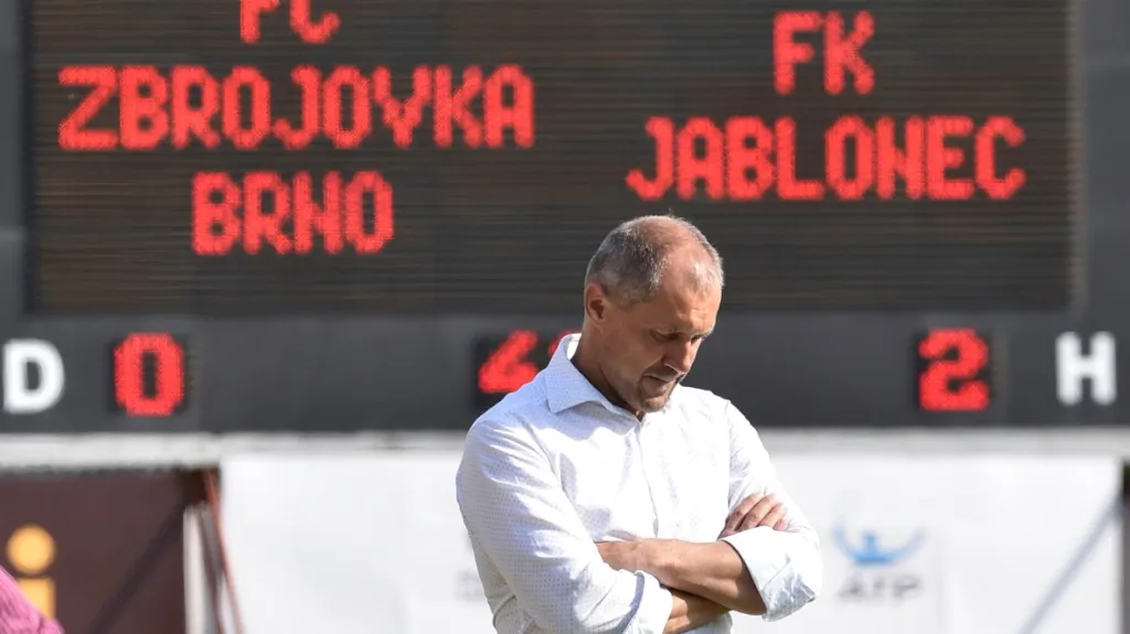 Zklamaný trenér Brna Roman Pivarník