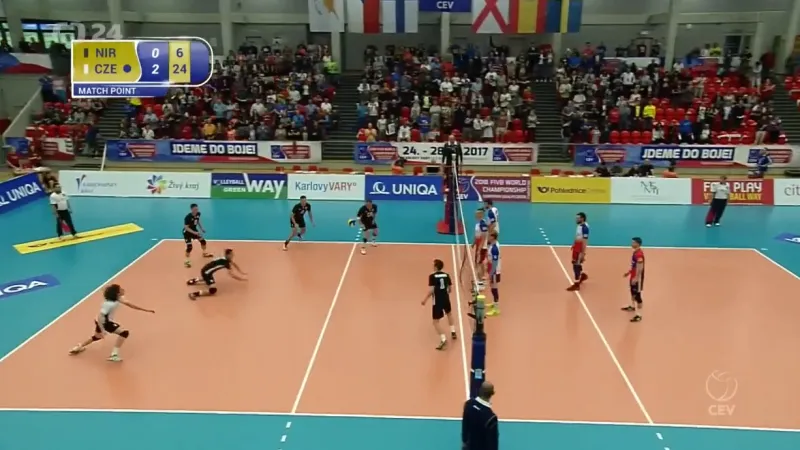 Čeští volejbalisté vstoupili do kvalifikace MS výhrou nad Severním Irskem