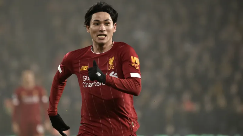 Minamino při svém debutu proti Wolves