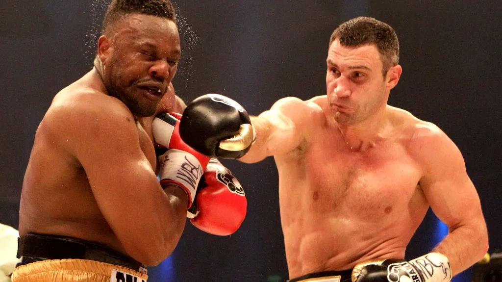 Dereck Chisora a Vitalij Kličko