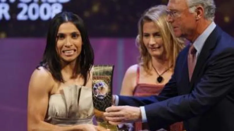 Marta a Franz Beckenbauer