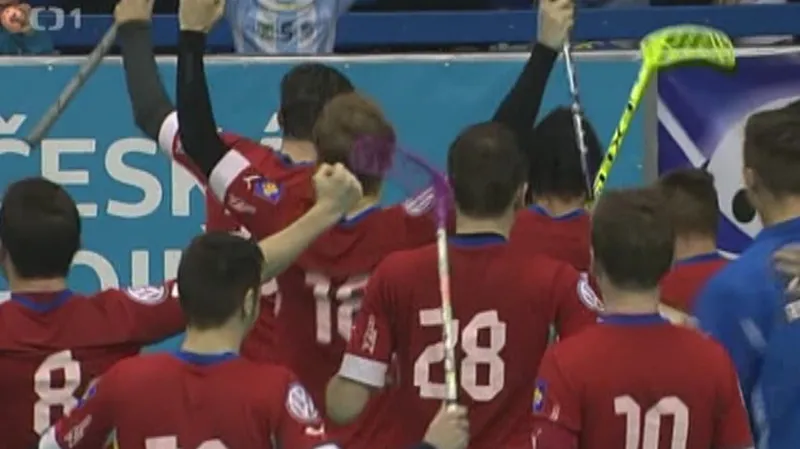 Sestřih a ohlasy z utkání florbalistů Česko - Švédsko