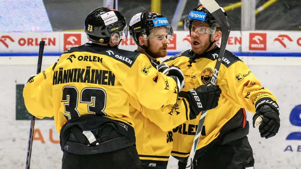 David a Ondřej Kašovi slaví branku