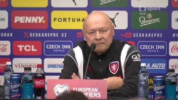 Tisková konference Česka před baráží o MS 2026
