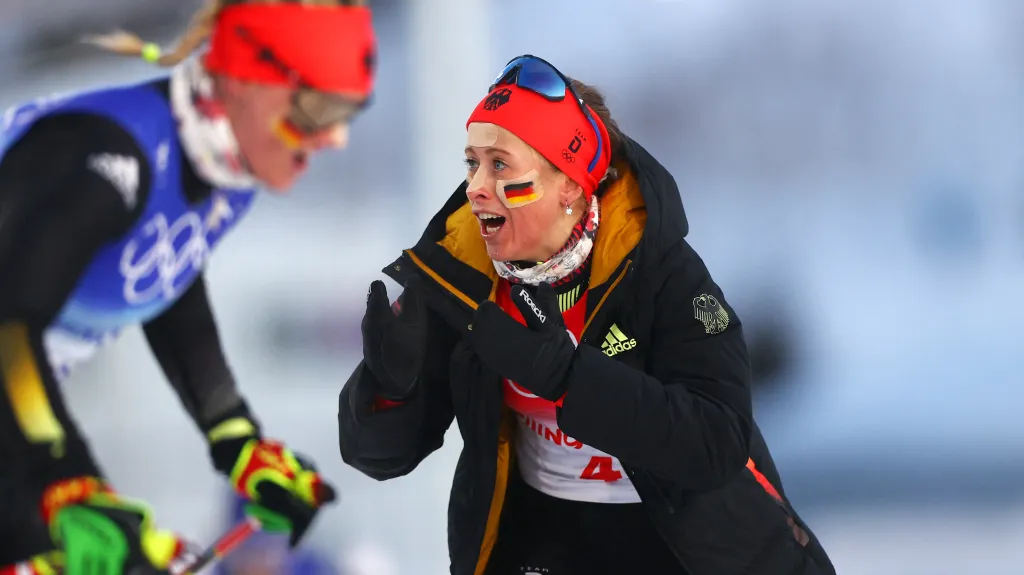 Victoria Carlová a Katharina Hennigová slaví olympijské zlato