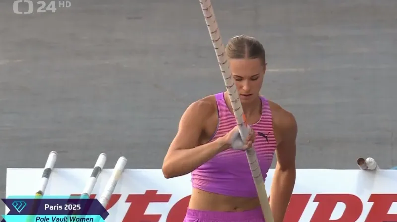 Švábíková byla pátá na Diamantové lize v Paříži, vyhrála Moonová