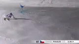 Jízda Pauluse ve 2. kole obřího slalomu na MS v Aare