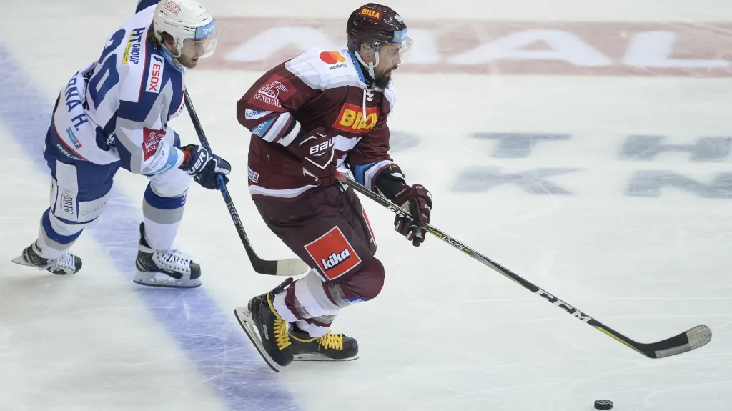 Richard Jarůšek v utkání s Kometou