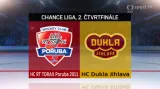 Sestřih 2. utkání čtvrtfinále první ligy Poruba – Jihlava
