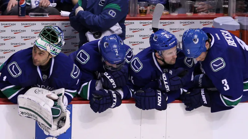 Zklamaní hráči Vancouveru