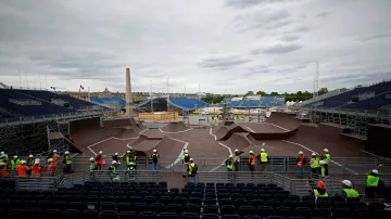 Na Place de la Concorde bude k vidění basketbal 3x3, breakdance, BMX freestyle nebo skateboarding