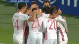 Gól v utkání Srbsko U21 - Španělsko U21: Suárez - 0:1 (38. min.)