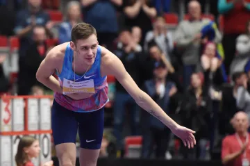 Ruský výškař Danil Lysenko