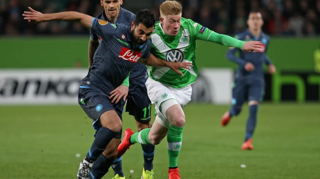 Utkání Wolfsburg - Neapol