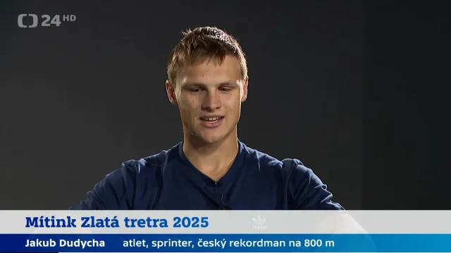 Atlet Jakub Dudycha a manažer Alfonz Juck o Zlaté tretře